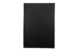 Diplomarbeit mit hochwertiger Hardcover-Bindung, 24-seitig<br>Umschlag schwarz