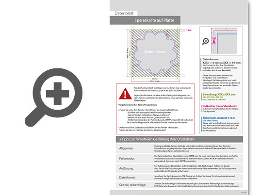 Product Bild speisekarte_auf_platte_in_button-form_konturgefr__st___einseitig_4_0-farbig_bedruckt