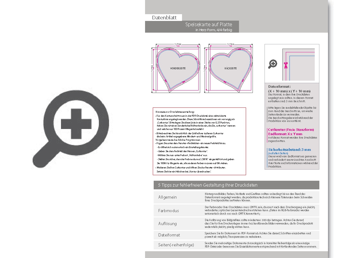 Product Bild speisekarte_auf_platte_in_herz-form_konturgefr__st___beidseitig_4_4-farbig_bedruckt