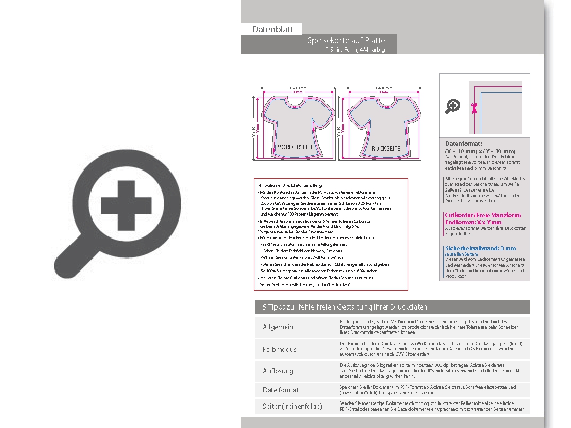 Product Bild speisekarte_auf_platte_in_shirt-form_konturgefr__st___beidseitig_4_4-farbig_bedruckt